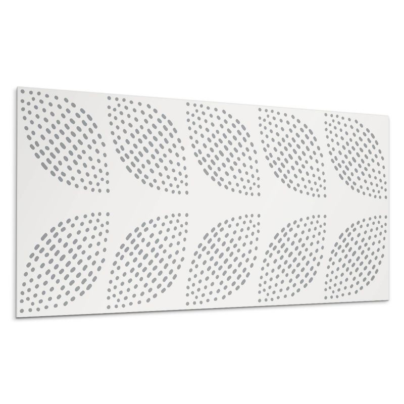 Panel samoprzylepny Wallfluent 120x60 cm Kropkowany wzór liści 1 szt.