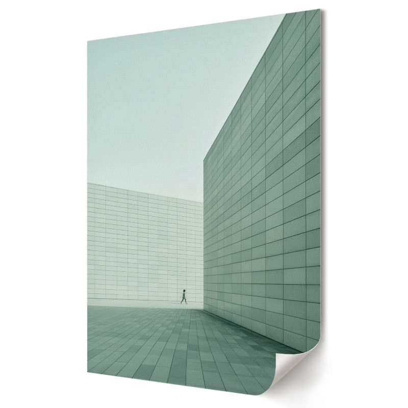 Plakat Wallfluent Format A4 Nowoczesna architektura Artysta El 1 szt.