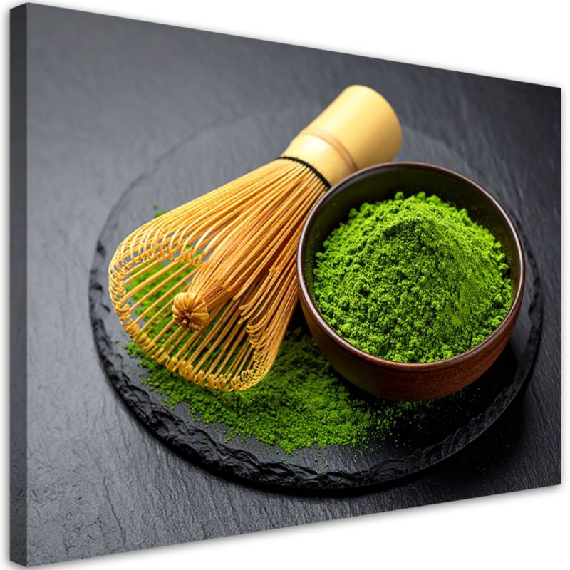 Obraz do kuchni restauracji Feeby Japońska Matcha Herbata 90x60cm 1szt