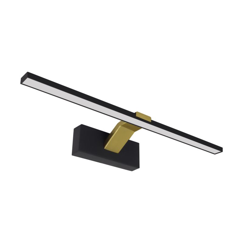 Kinkiet liniowy nad obraz Struhm LIMBA czarno-złoty LED 11W 3000K/4200K/6500KK 900lm IP20 wym:48x16x19cm - 1 szt.