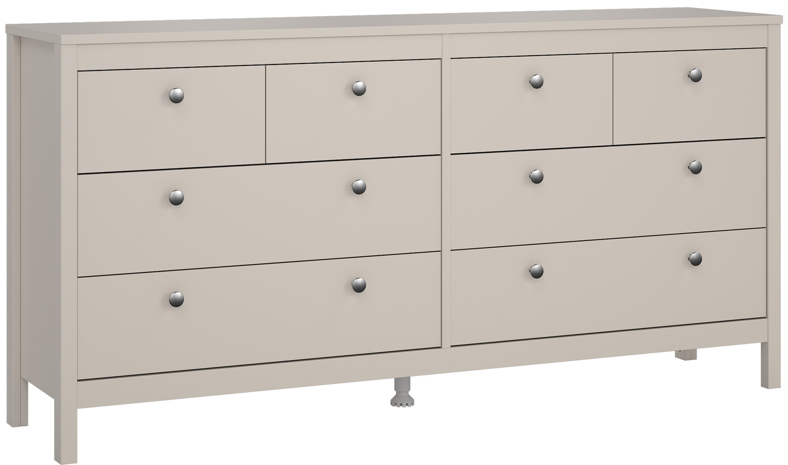 kaszmirowa komoda z szufladami 160 cm MADIO