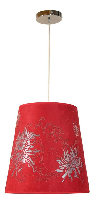 Czarna lampa wisząca z regulacją wysokości do salonu VENA 1-punktowa