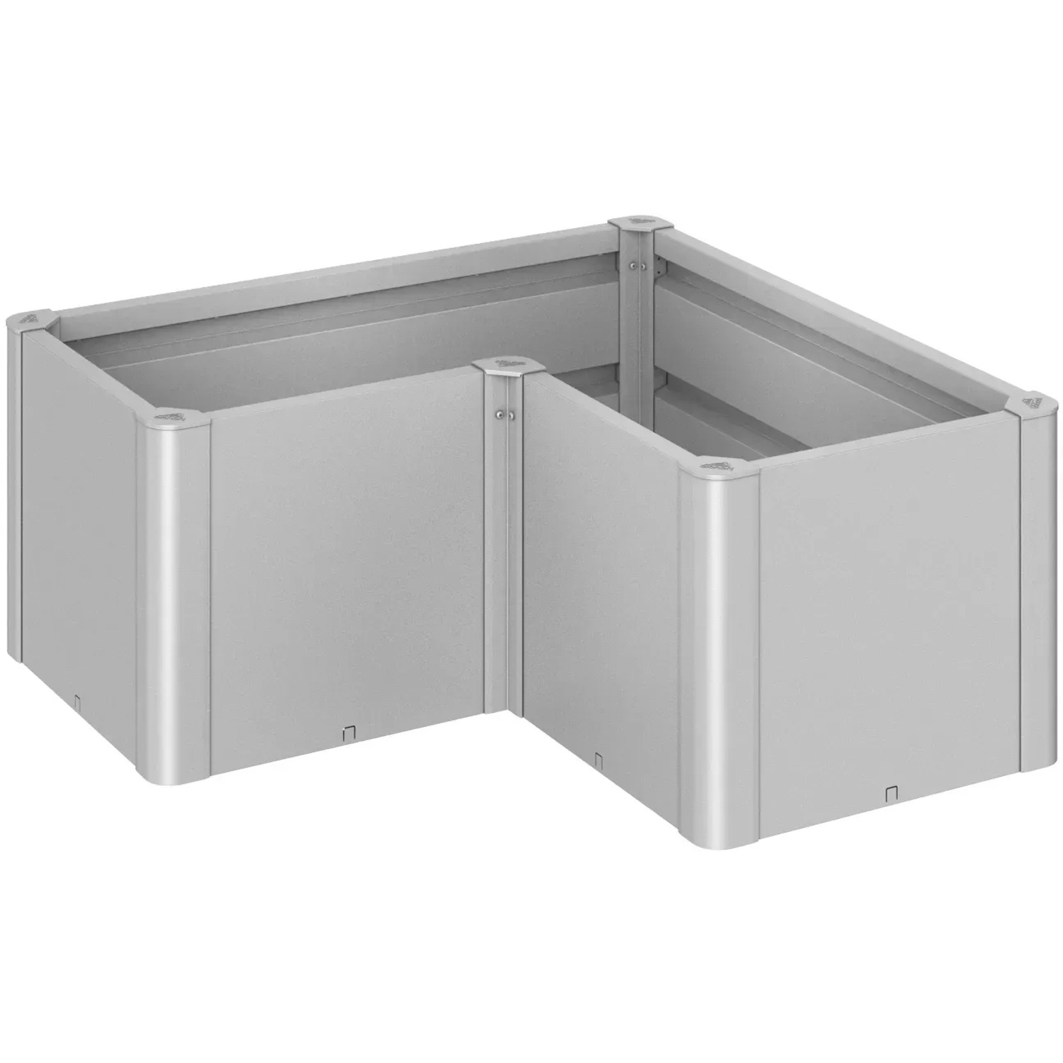 Biohort Kwietnik Belvedere Mini, L100, srebrny metalik