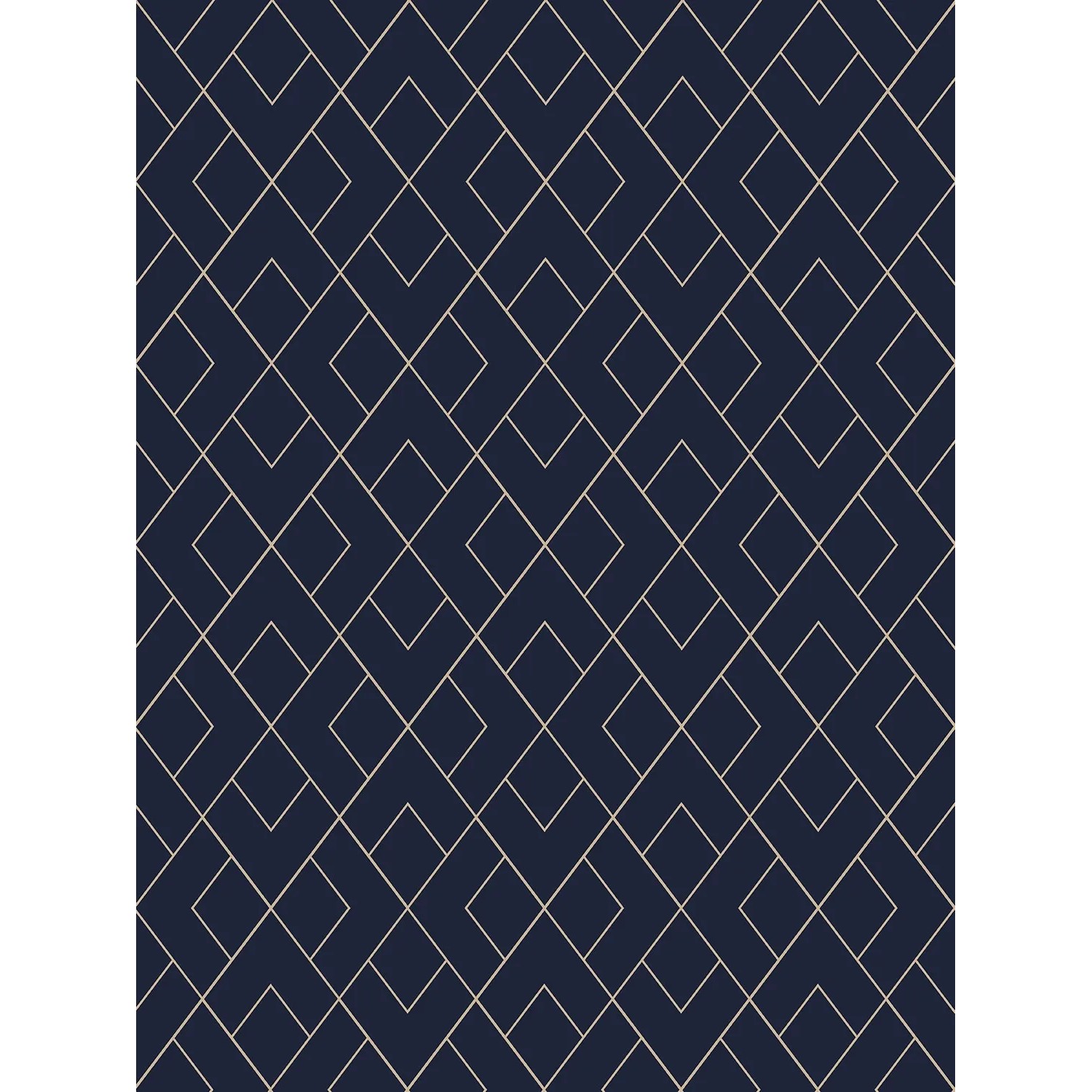 Direct H&G Dywan SOFIA geometria 120 x 160 cm ciemnoniebieski