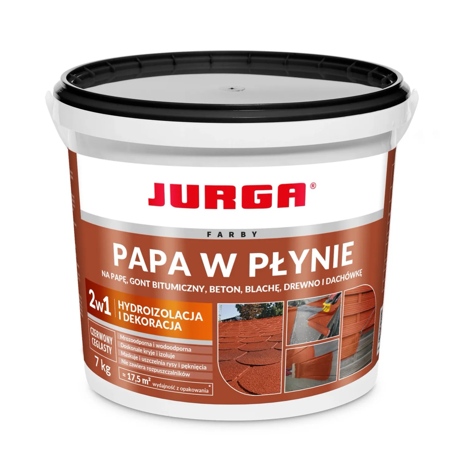 Jurga Papa w płynie czerwona 7kg