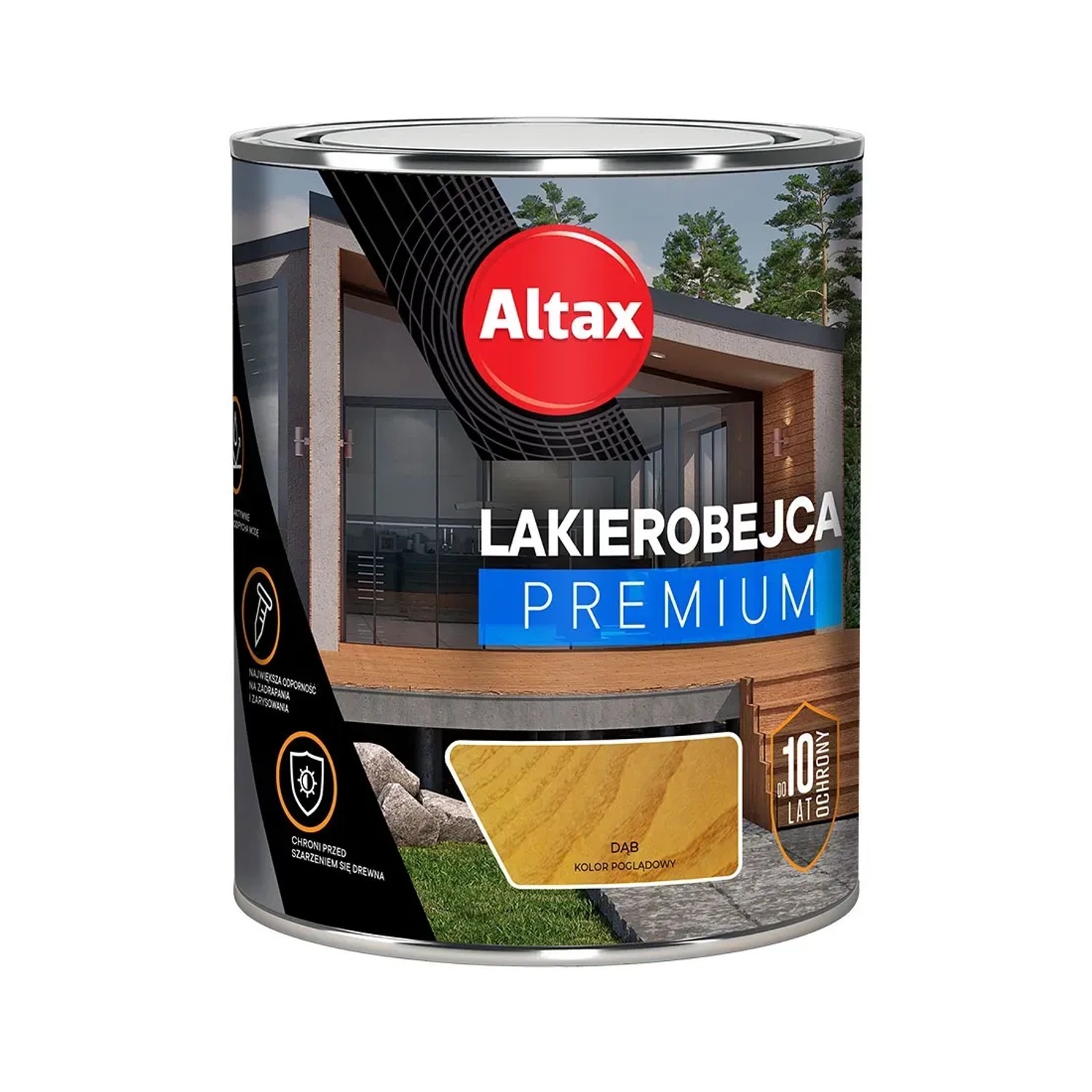 Altax Premium Lakierobejca 0,75l dąb