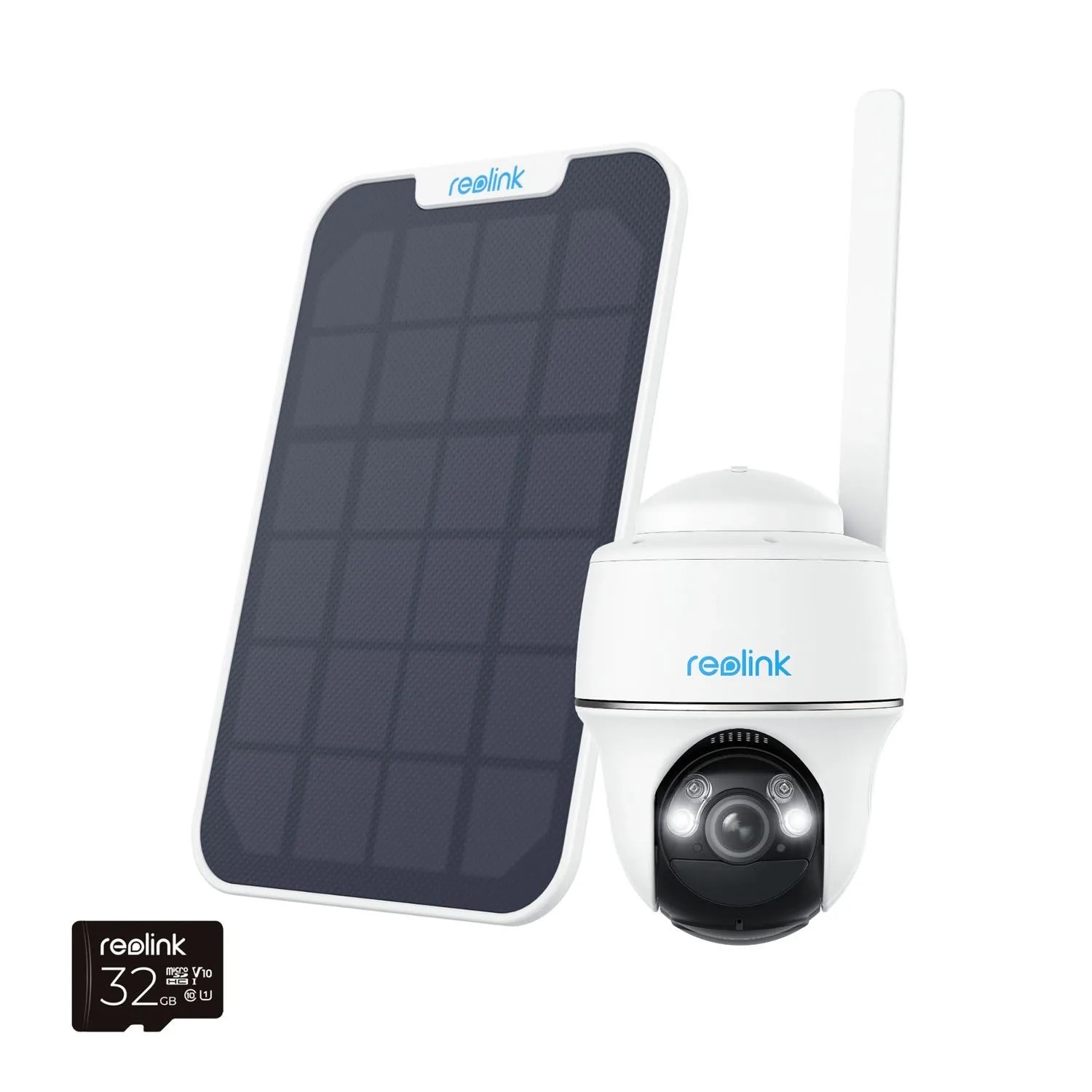 Reolink Kamera zewnętrzna obrotowa Go Series G430 LTE biała 5MP + panel solarny