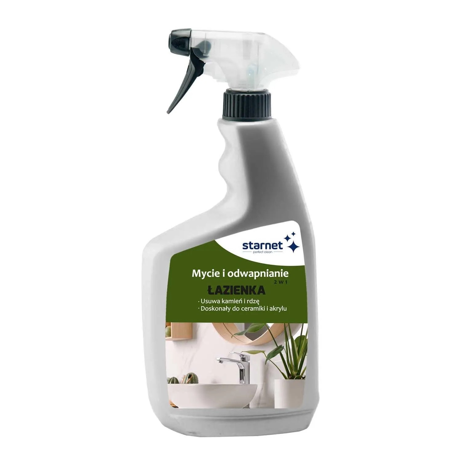 Starnet Łazienka Mycie i Odwapnianie 650 ml