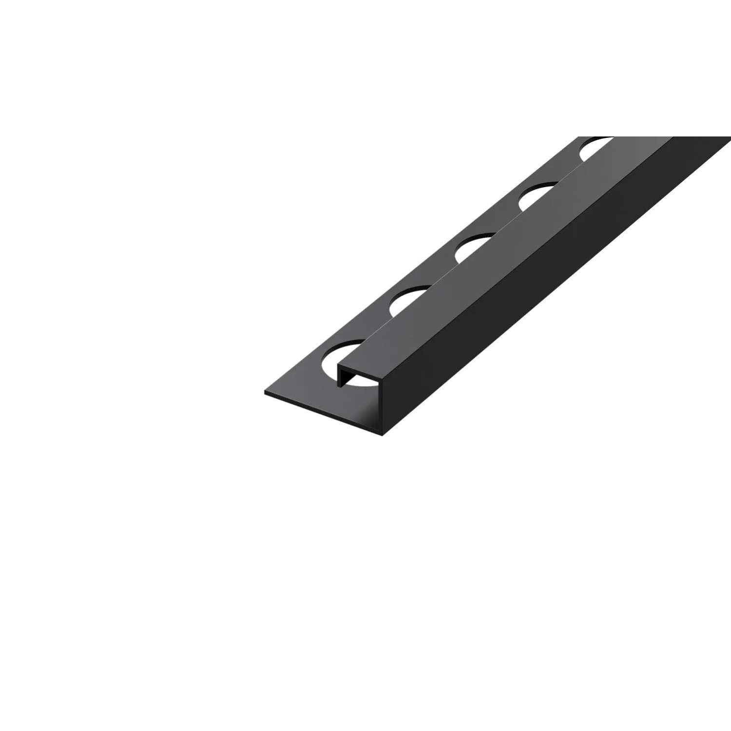 Eviso Listwa narożna P czarny mat 10,5 x 2700 mm