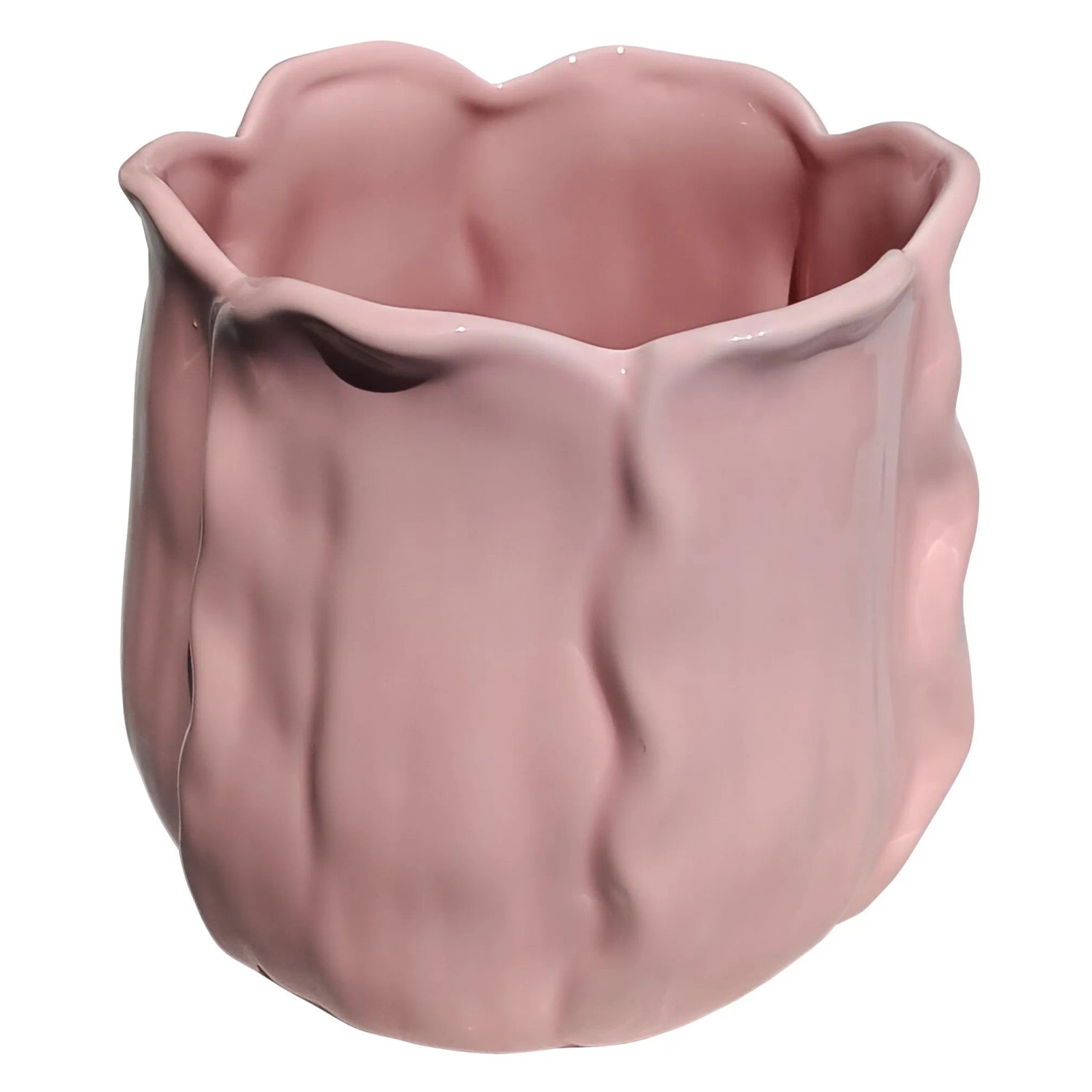 Osłonka Tulipan różowa komplet 16/16 cm - 2 szt.