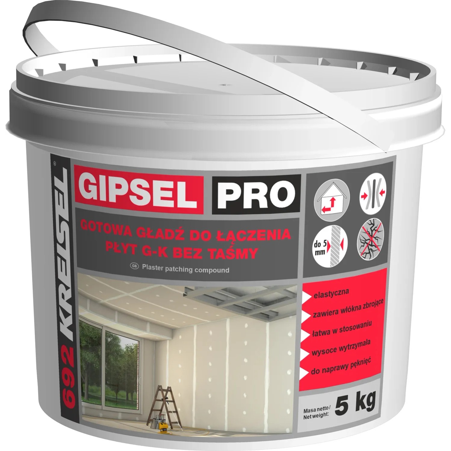 Kreisel Masa do spoinowania płyt GK Gipsel pro 5kg