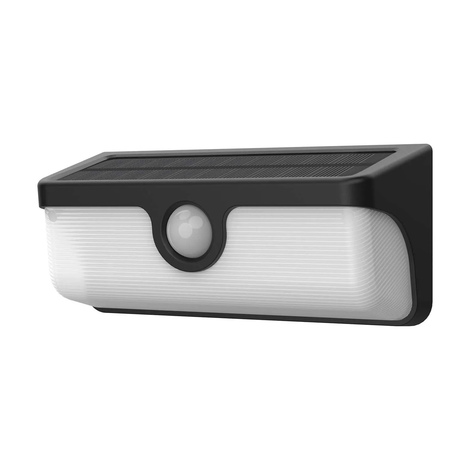 Eko-Light Kinkiet solarny LINK z czujnikiem ruchu 5W 4000K 500lm IP65 czarny