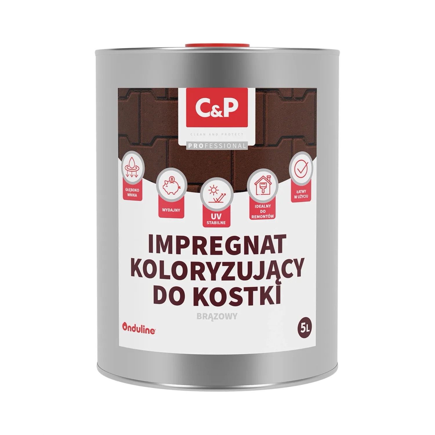 Onduline C&P Impregnat do kostki brązowy 5l