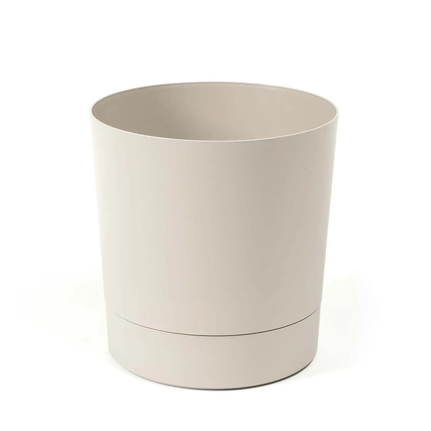 Doniczka Aura beżowa recycled - śr. 14,5 cm