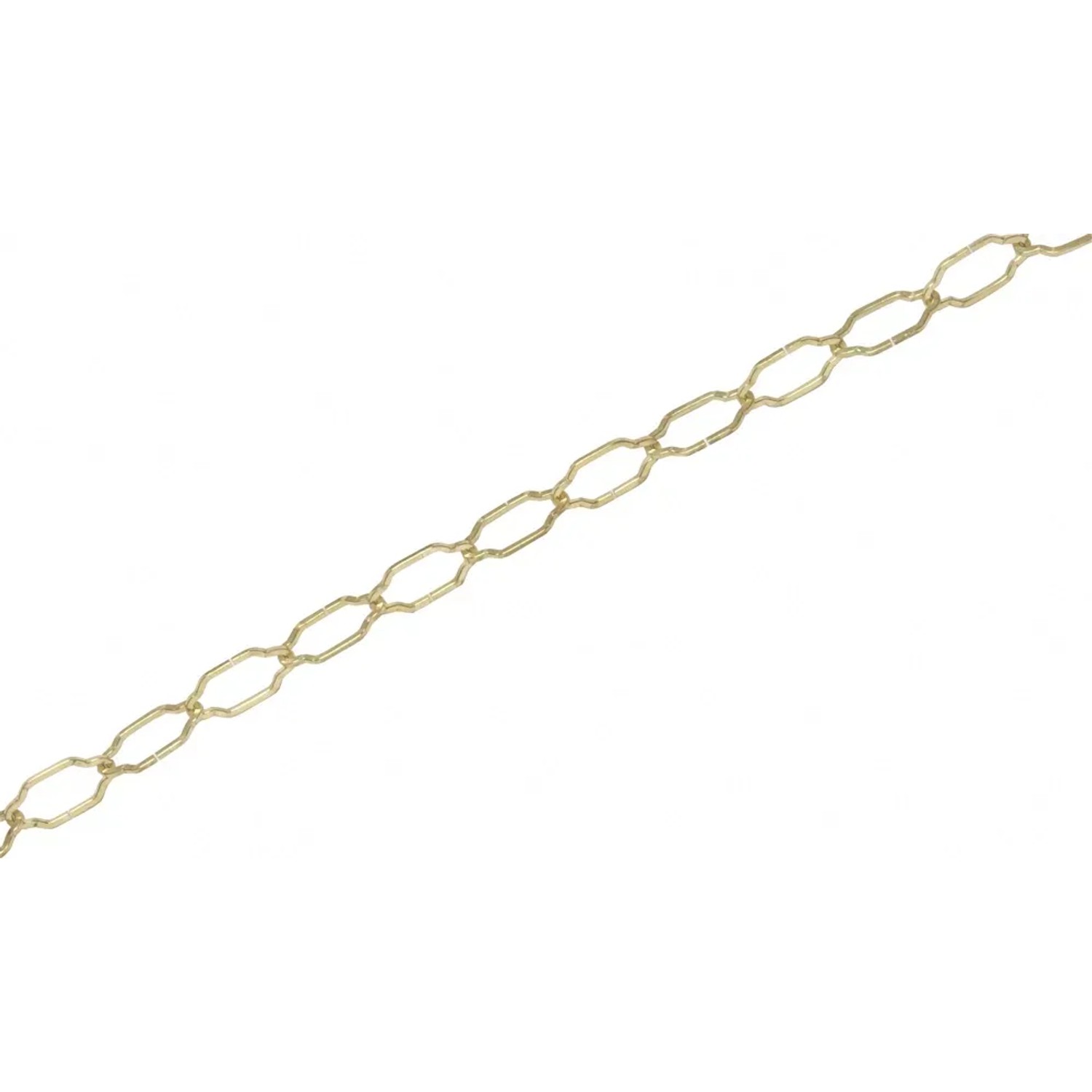 LUX-TOOLS Łańcuch dekoracyjny katedralny mosiądz 2,2mm 2m