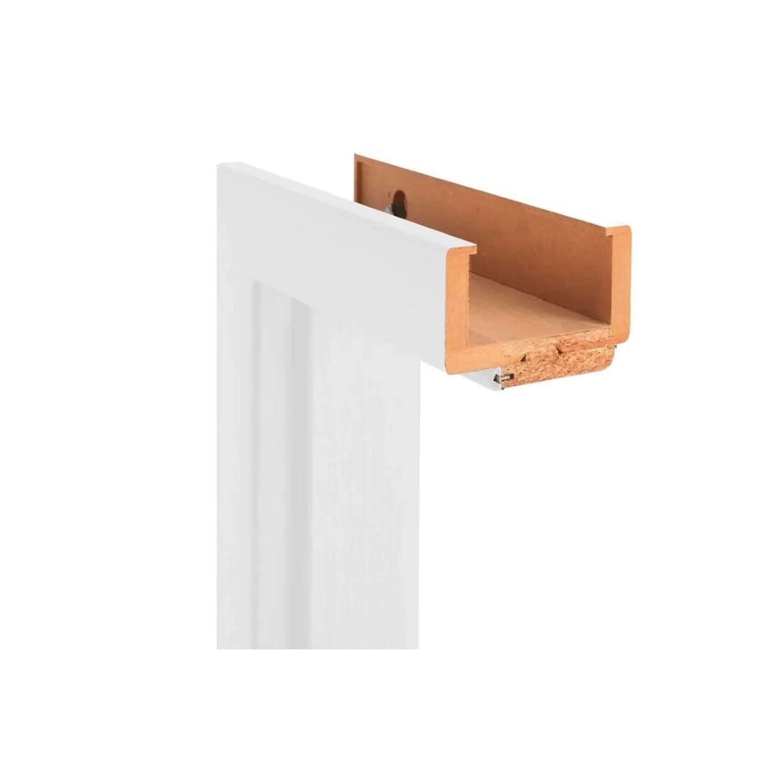 Classen Baza lewa ościeżnicy regulowanej 240 - 260 mm biała