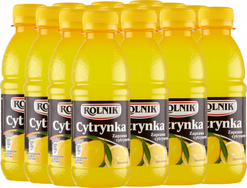 16x Zaprawa cytrynowa Rolnik Cytrynka, 200ml, 1 sztuka