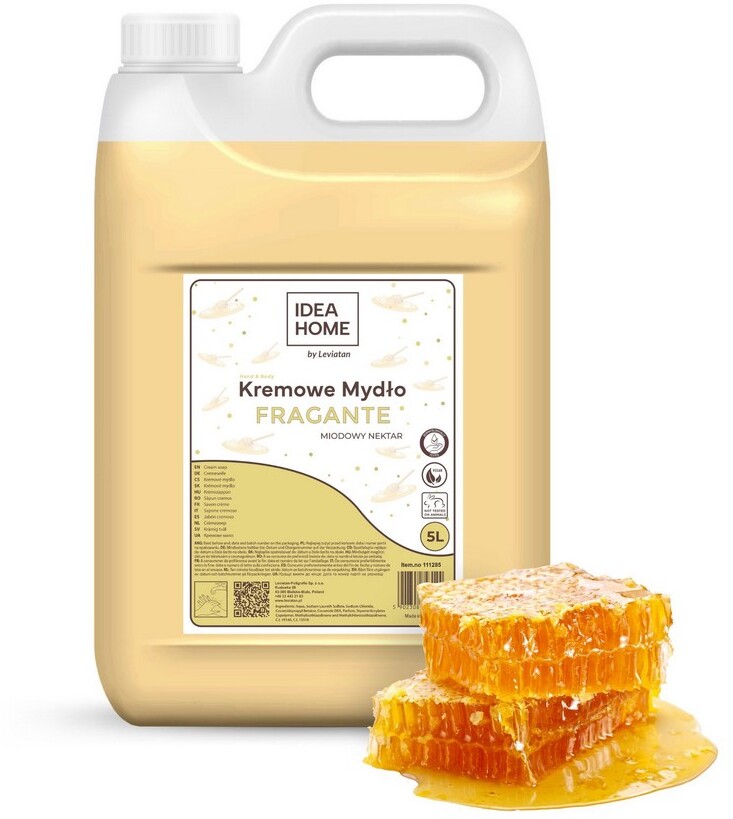 Mydło w płynie Idea Home by Leviatan Fragante, miodowy, zapas, 5l