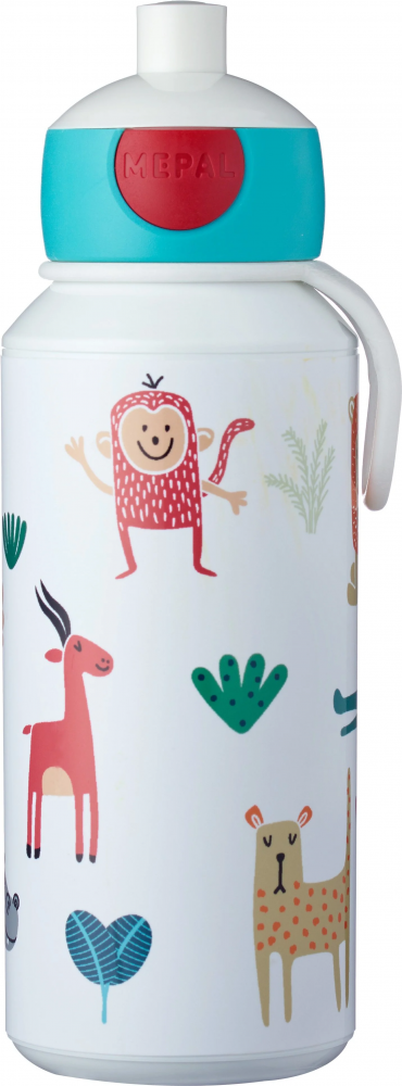 Bidon Mepal Pop-up Campus, animal friends, 400ml
