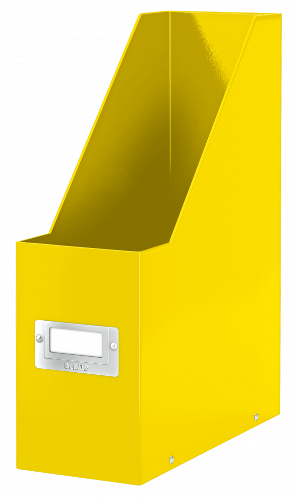 Organizer Leitz Wow Click&Store, A4, 95mm, do 950 kartek, żółty