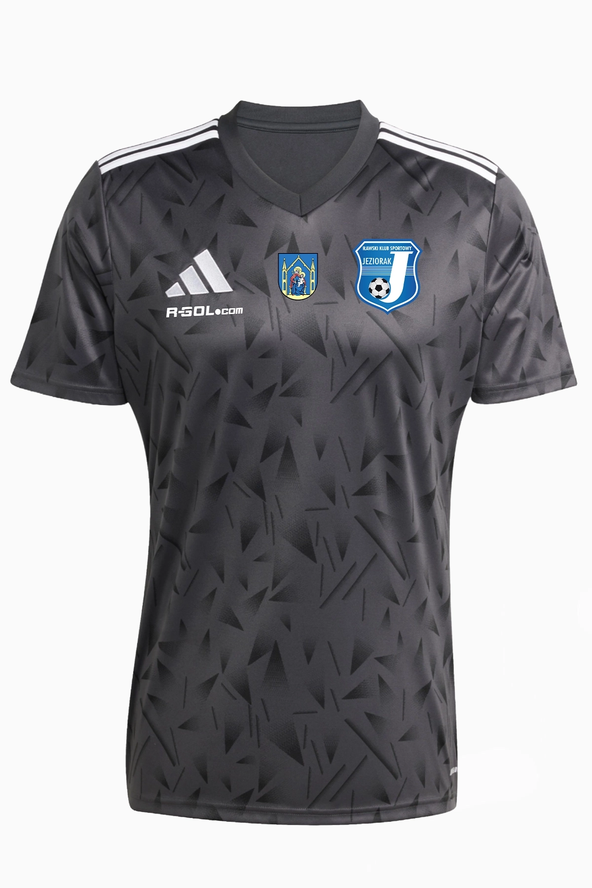Koszulka bramkarska adidas Jeziorak Iława - Czarny