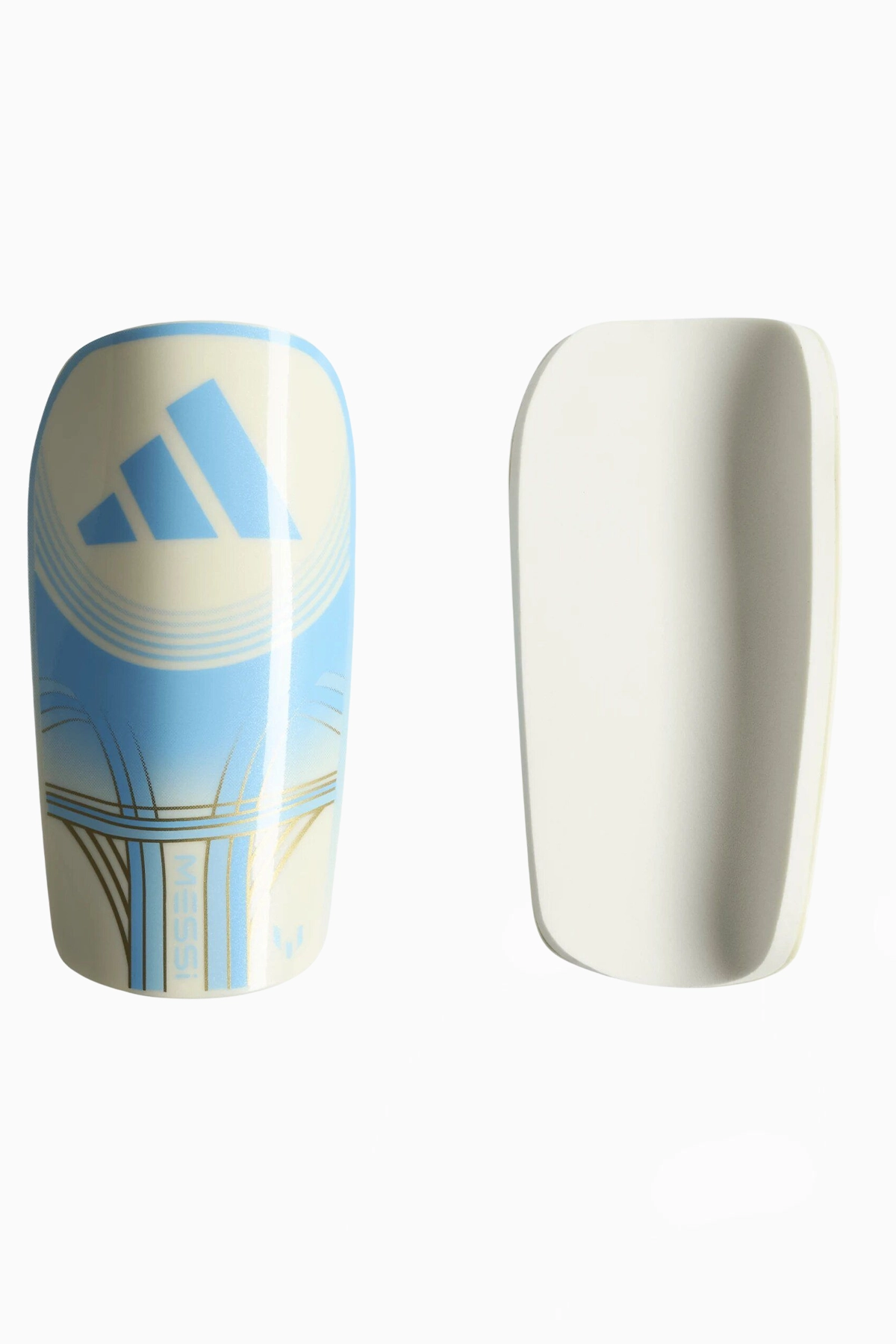 Ochraniacze adidas Messi Club - Biały