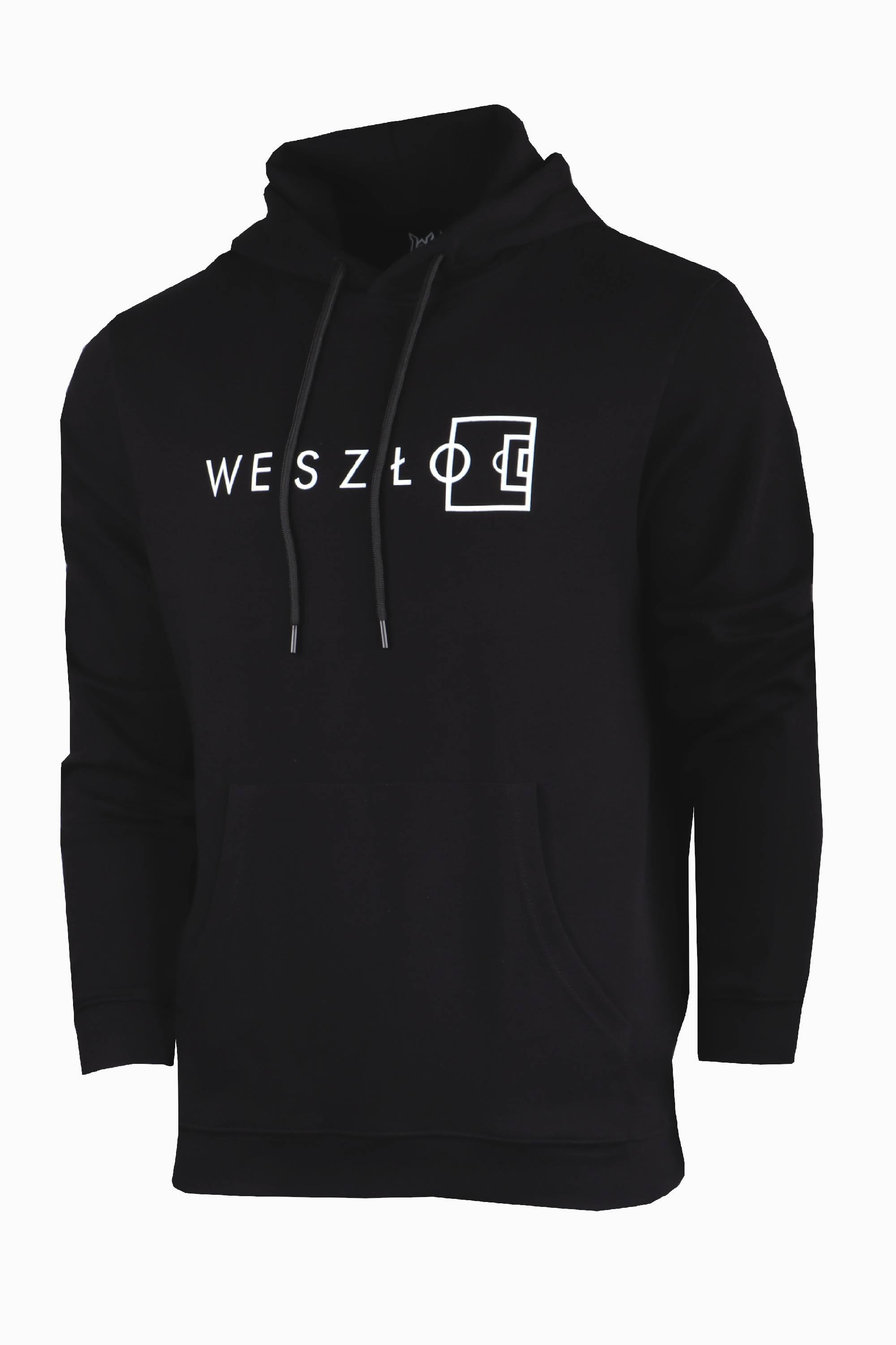 Bluza z kapturem KTS Weszło - Czarny