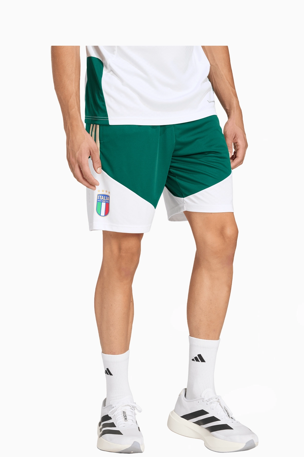 Spodenki Reprezentacji Włoch adidas 2026 Training - Zielony