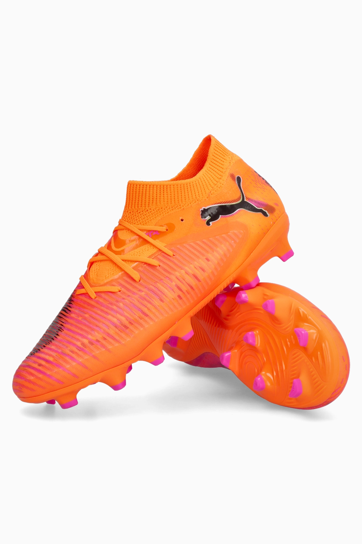Korki Puma Future 8 Pro FG/AG Junior - Pomarańczowy