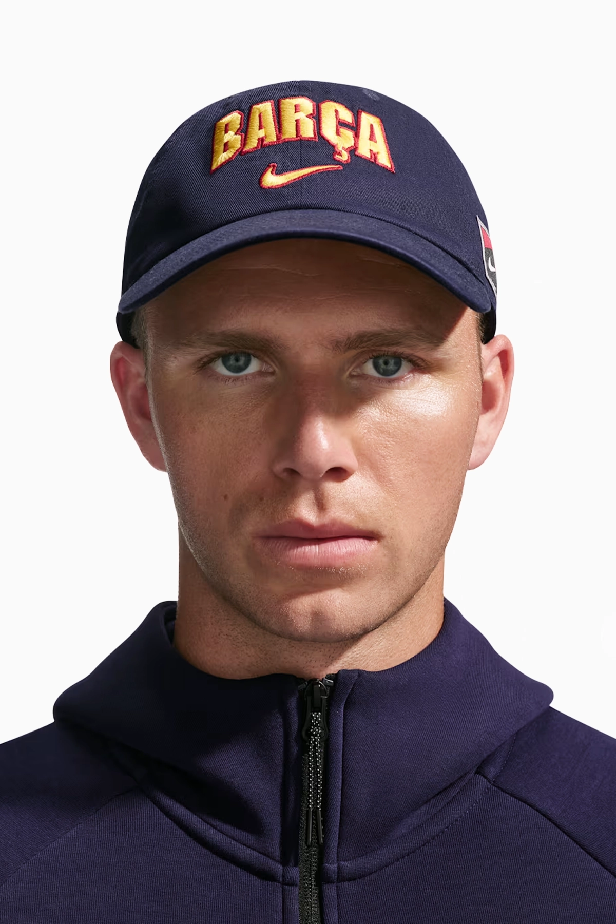 Czapka Nike FC Barcelona 26/27 Club Poly 6P - Granatowy