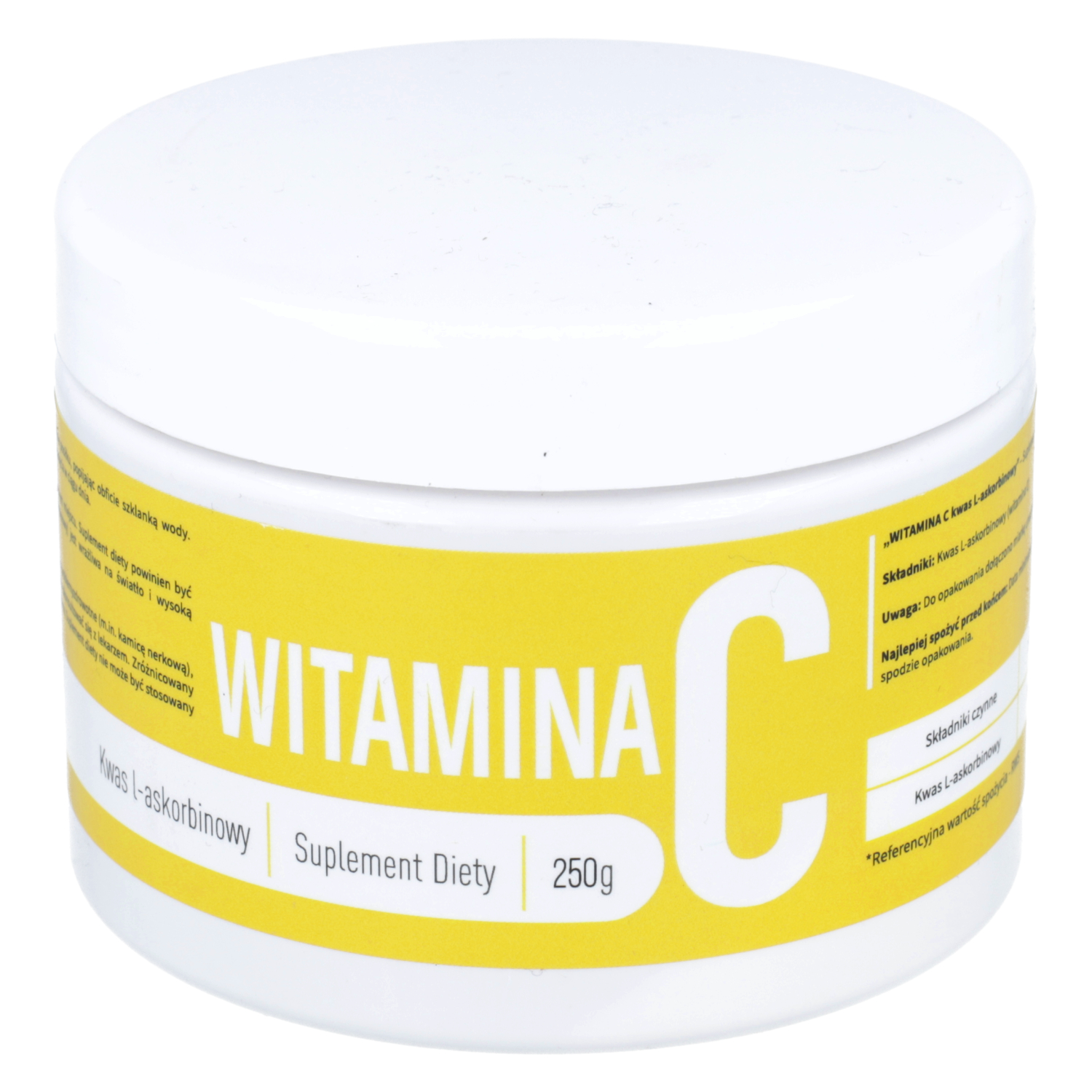 Medfuture witamina c kwas l-askorbinowy, proszek, 250 g