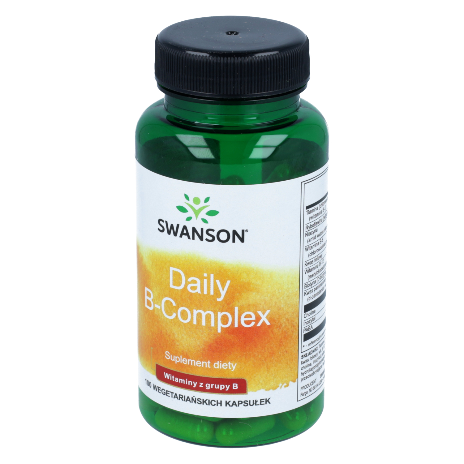 Swanson daily b-complex, 100 kapsułek