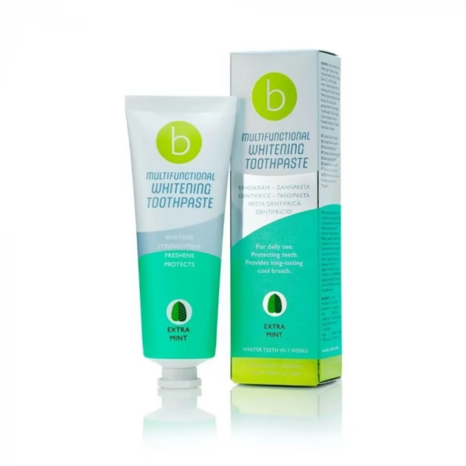Beconfident - wielofunkcyjna wybielająca pasta do zębów, extra mint, 75 ml