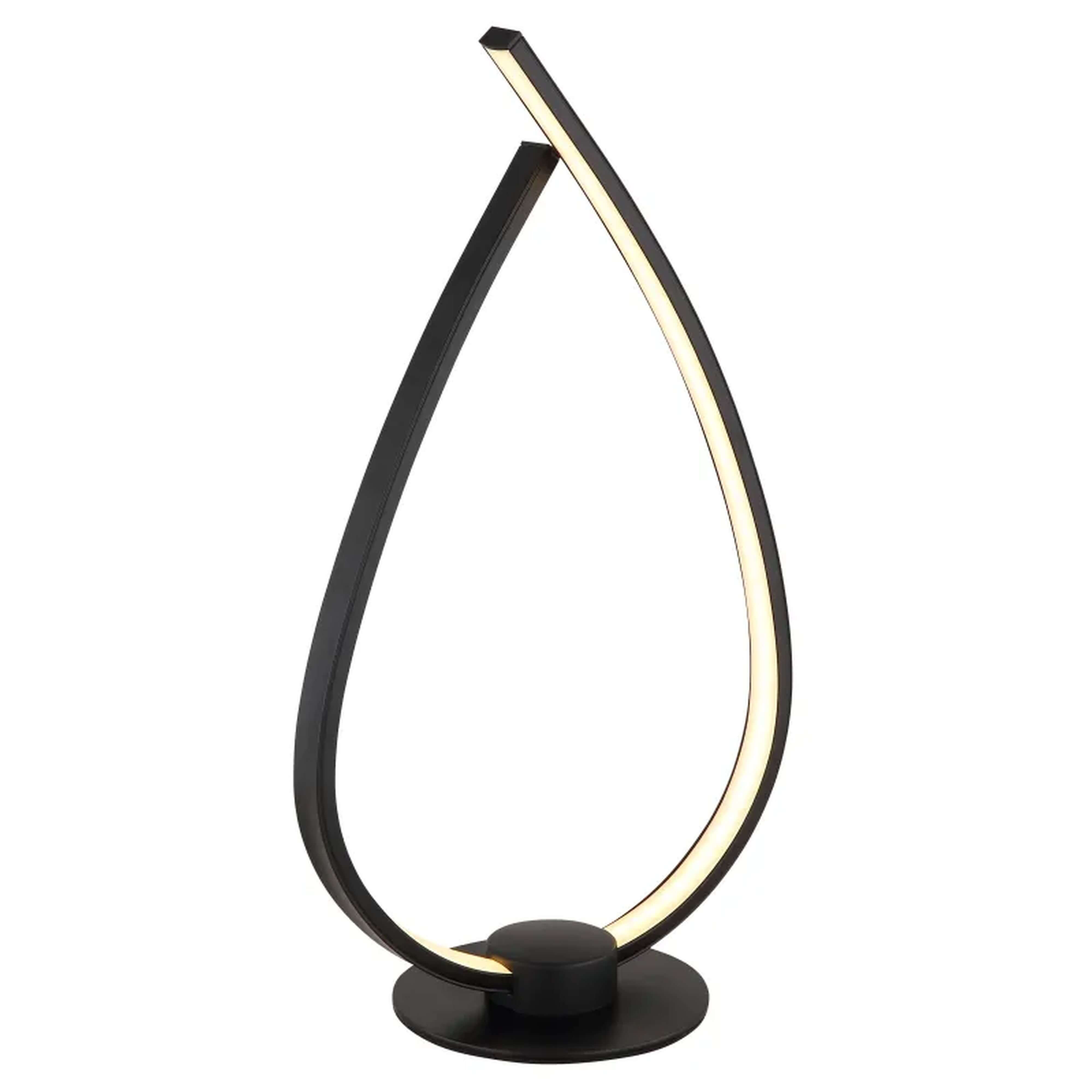 Globo Lighting Trina lampa stołowa 1x6 W czarna 58492B