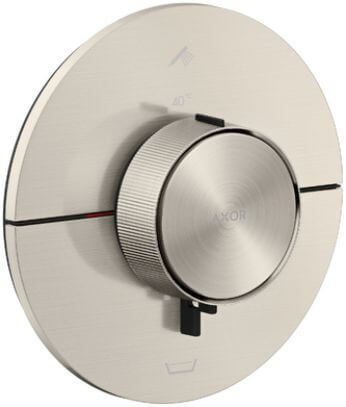 Axor ShowerSelect ID bateria wannowo-prysznicowa podtynkowa Stal Szlachetna Optyczna 36751800