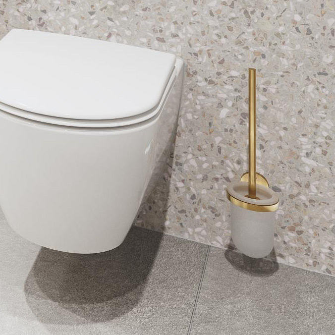 Grohe Essentials szczotka toaletowa komplet brushed cool sunrise 40374GN1 - Wysyłka w 24h