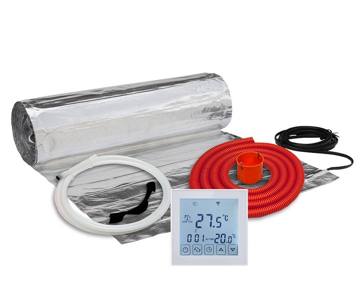 Thermoval WT 2010 mata grzewcza z termoregulatorem 8 m2 150 W/m2