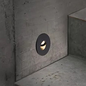 Nowodvorski Lighting Oia kinkiet zewnętrzny 1x1W LED czarny 9102