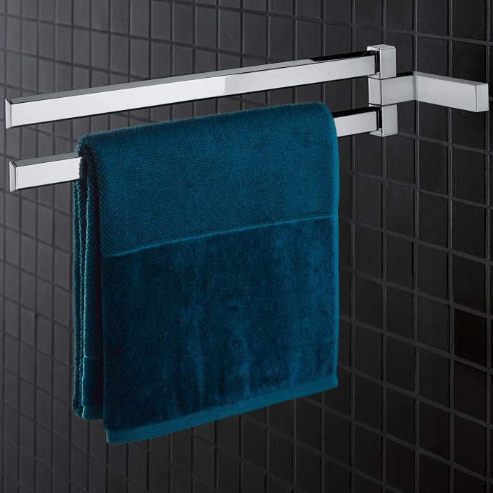 Grohe Selection Cube wieszak na ręcznik podwójny chrom 40768000