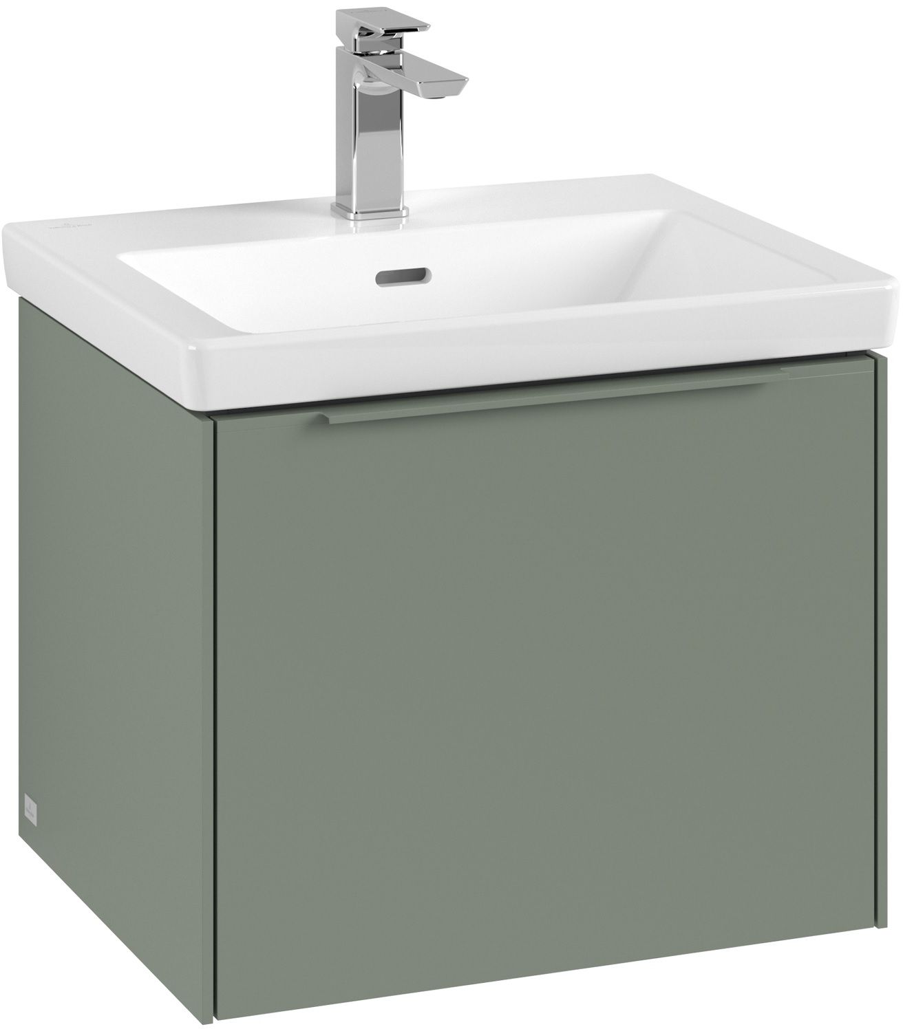 Villeroy & Boch Subway 3.0 szafka 52,3x44,8x42,9 cm podumywalkowa wisząca soft green C579L2AF