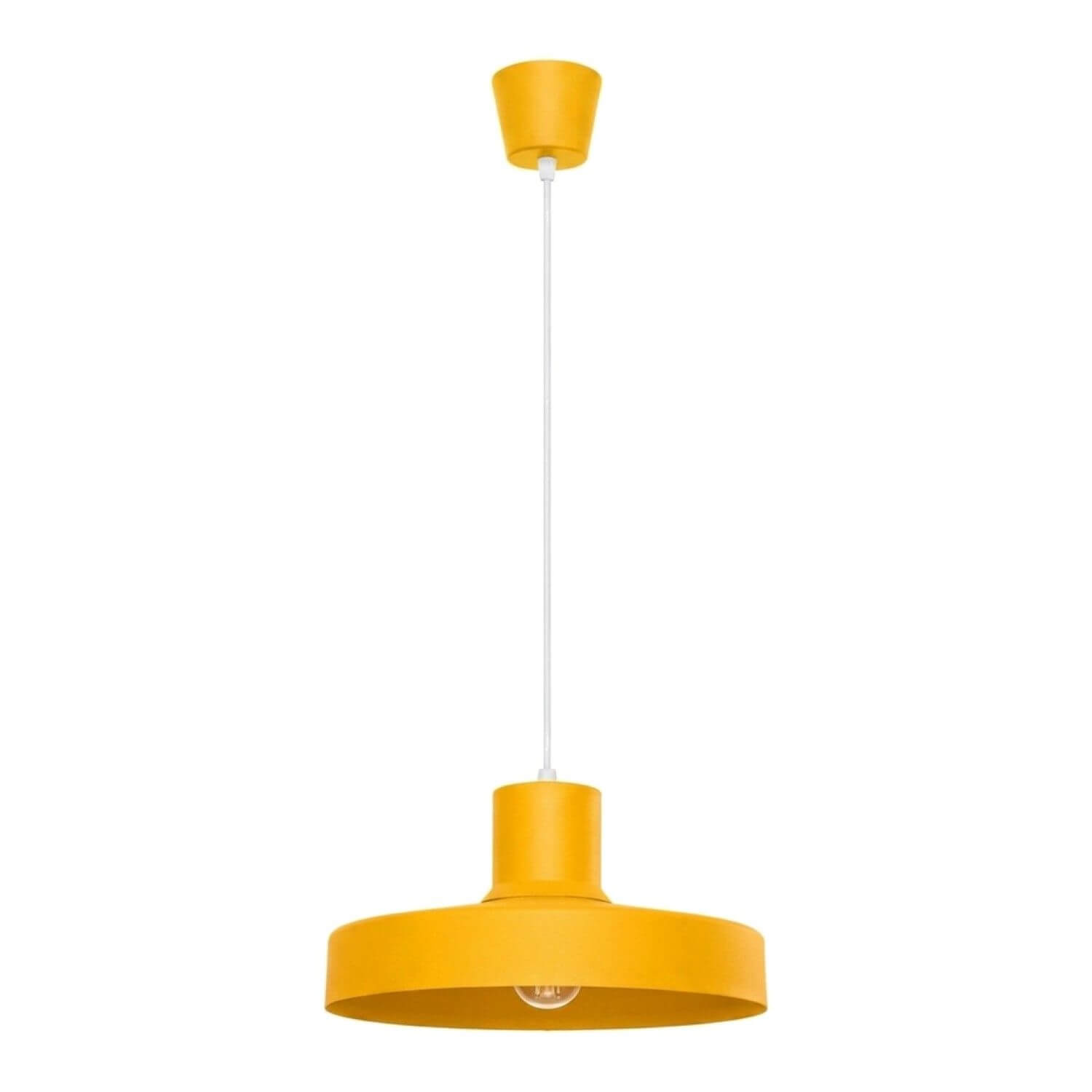 Sollux Lighting Bilo lampa wisząca 1x15 W żółta SL.2056