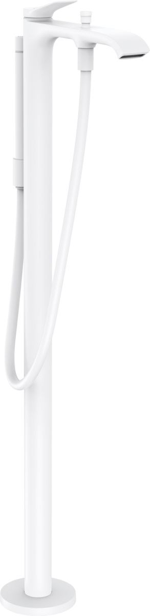 Hansgrohe Vivenis bateria wannowo-prysznicowa wolnostojąca biały mat 75445700