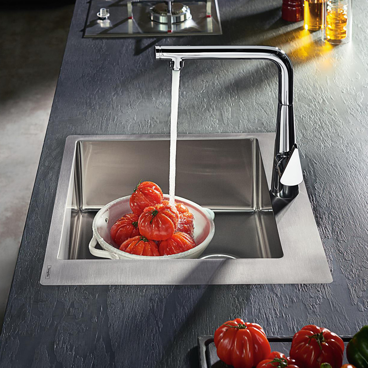Hansgrohe S 71 zlewozmywak stalowy 55x50 cm 43301800