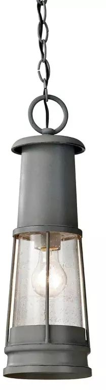 Elstead Lighting Chelsea Harbor lampa wisząca zewnętrzna 1x60 W szara FE-CHELSEAHBR8