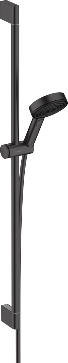 Hansgrohe Pulsify Select zestaw prysznicowy ścienny EcoSmart czarny mat 24171670