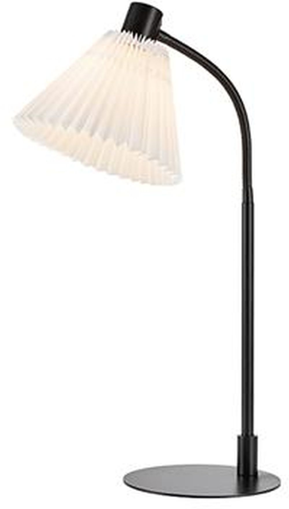 Markslöjd Mira lampa stołowa 1x40W czarny/biały 108697