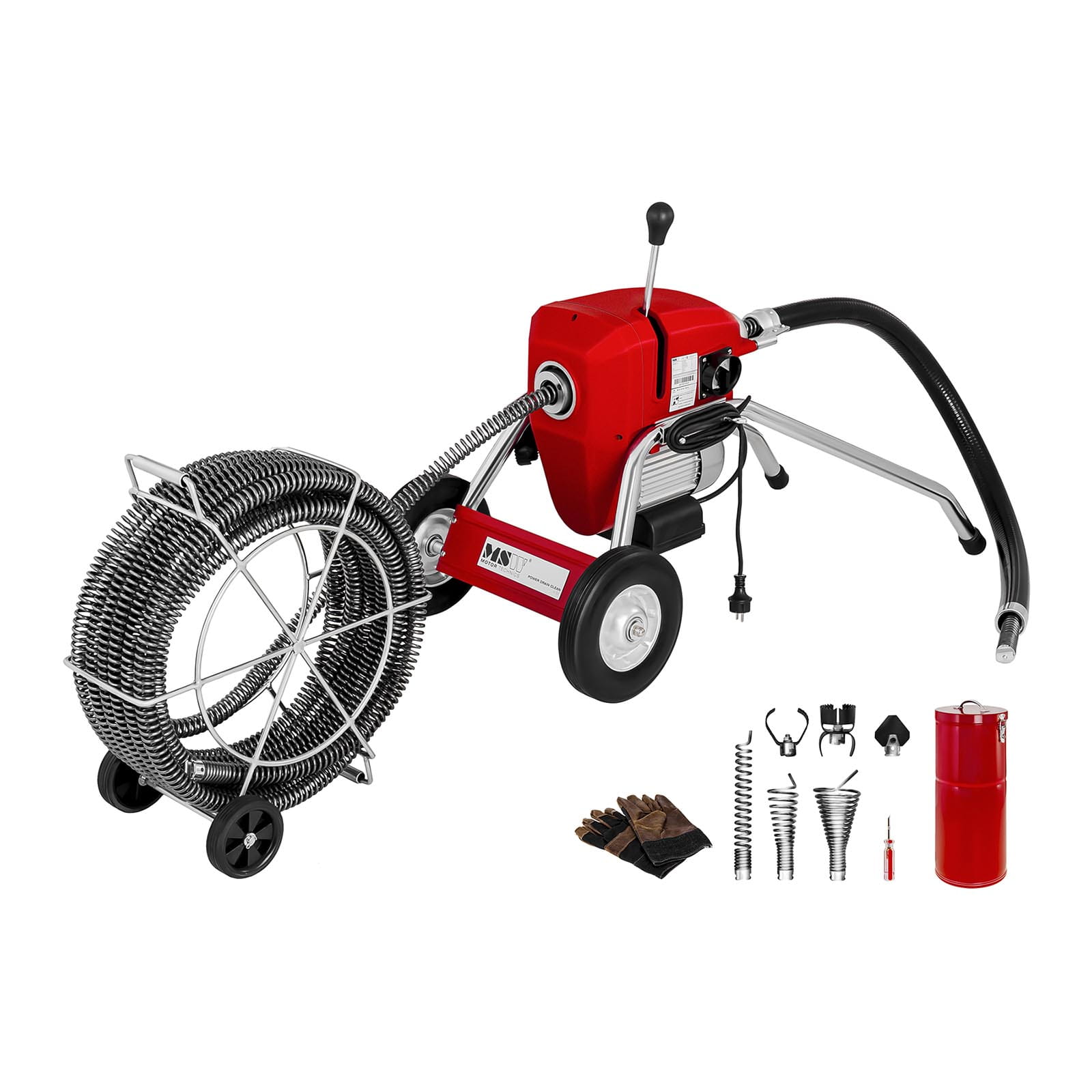 Przepychacz do rur - 1100 W - 700 obr./min - Ø 32 mm