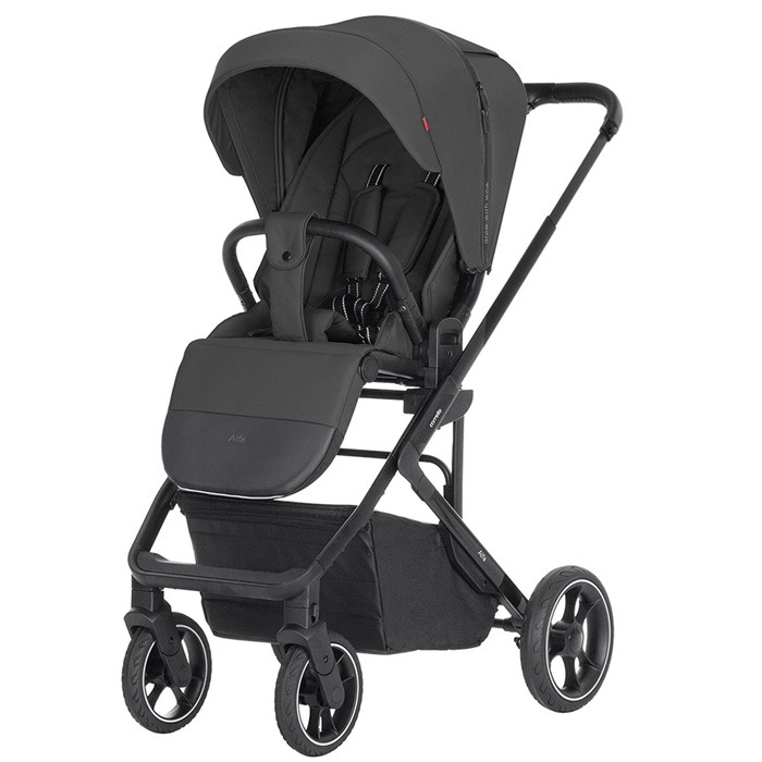 Carrello Alfa CRL-5508 - wózek spacerowy z przekładanym siedziskiem-Graphite Grey