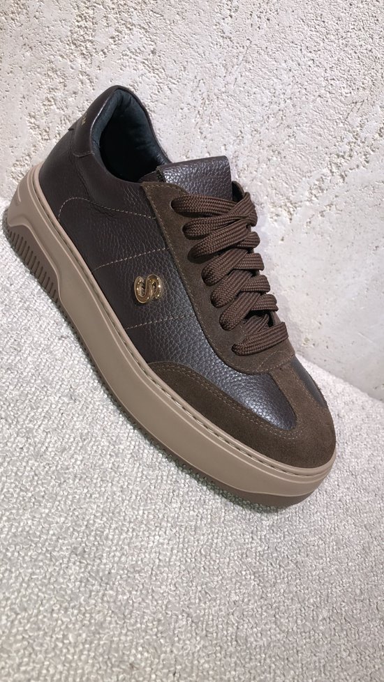 Sneakers SN60 - 2 Brąz