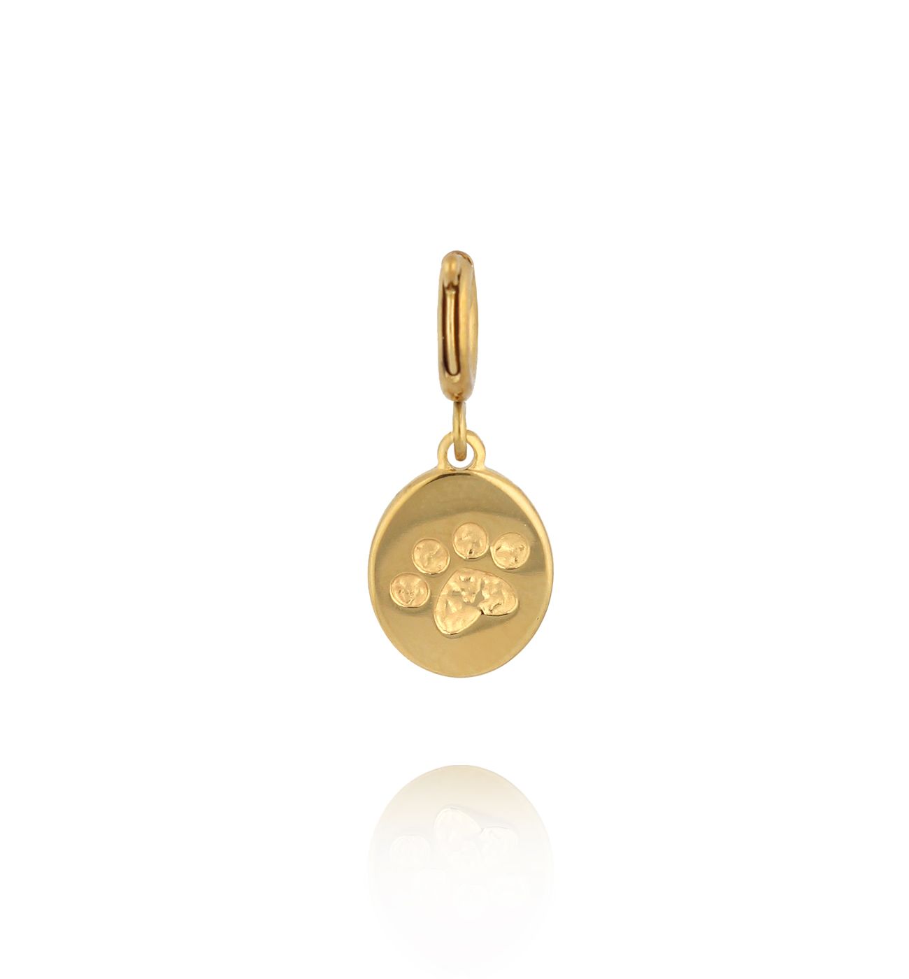 Charms psia łapka w medalionie CHA0094 - By Dziubeka